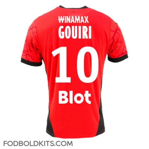 Stade Rennais Amine Gouiri #10 Hjemmebanetrøje 2024-25 Kortærmet